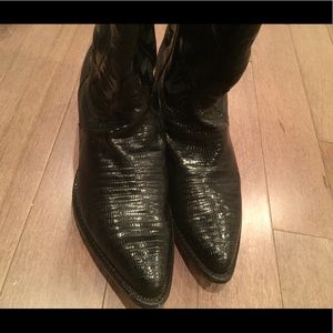 Women’s Lizard cowboy boots
